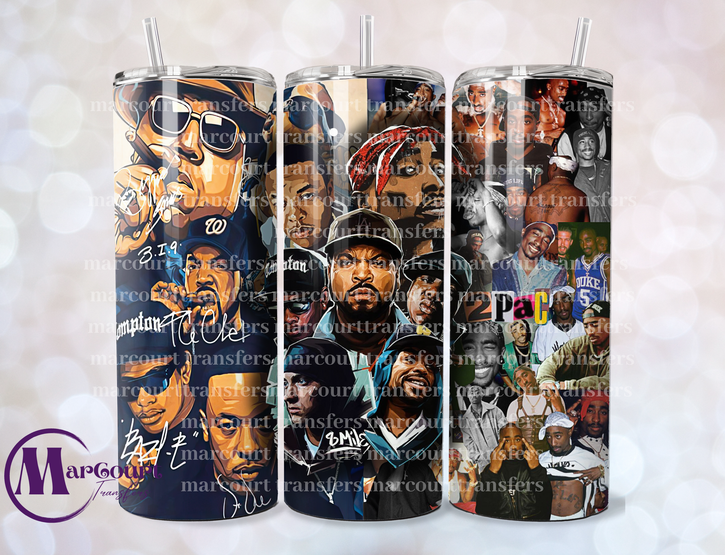 LEGENDS OF RAP-SKINNY TUMBLER TRANSFER
