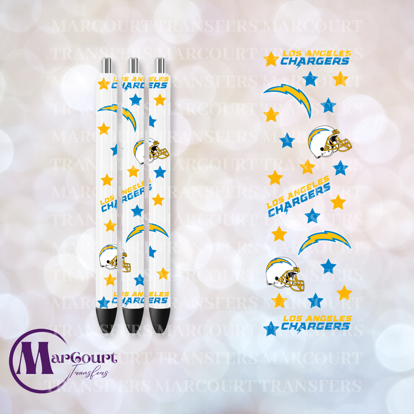 LOS ANGELES CHARGERS PEN- UV PEN WRAP