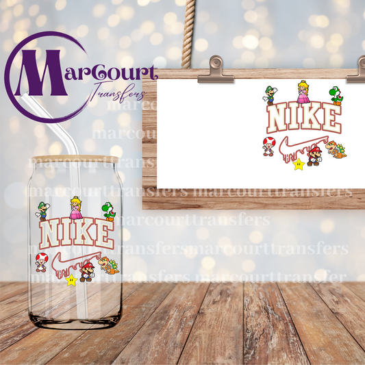 SUPER MARIO BROS-N*KE-DECAL-UV DTF CUP WRAP