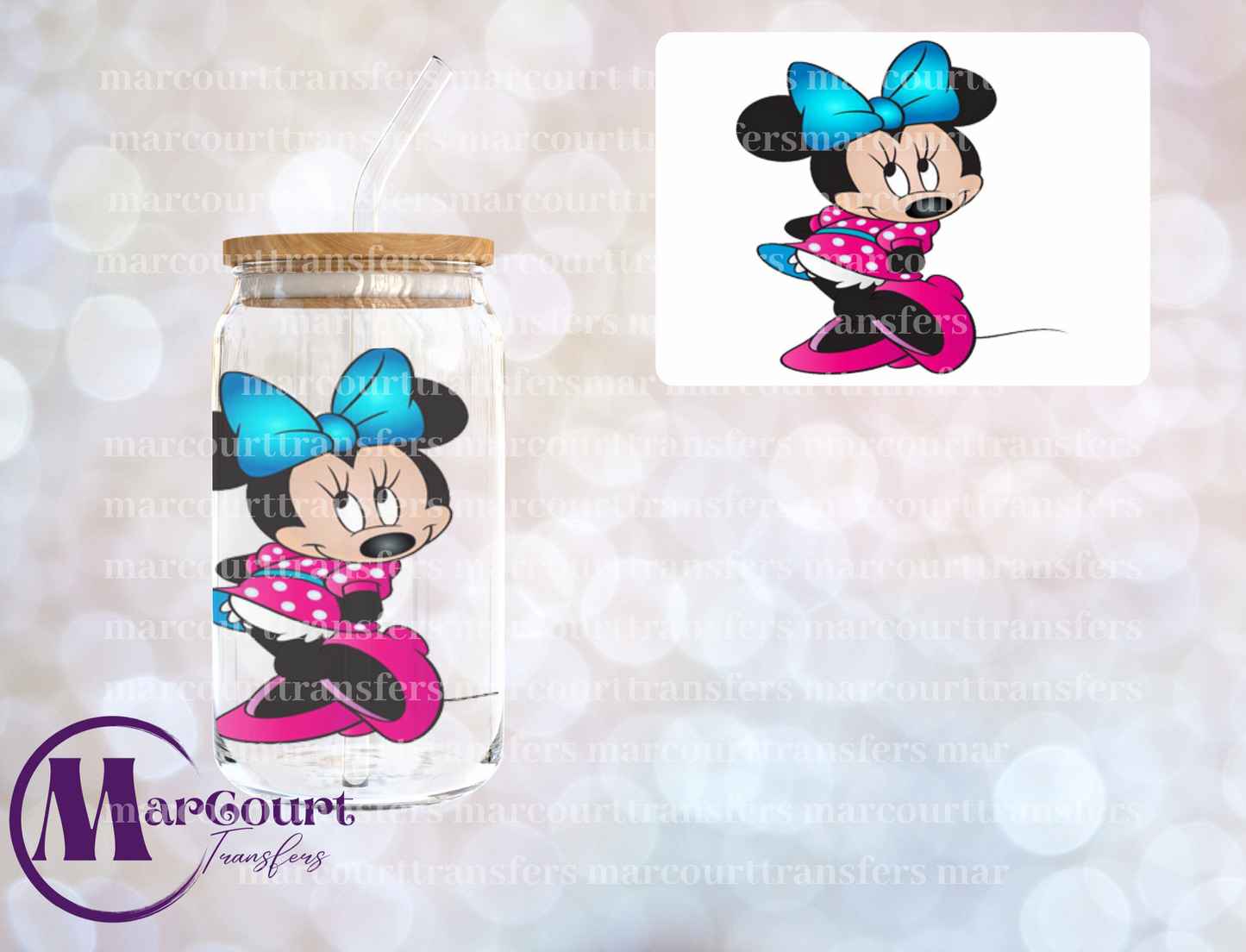 MINNIE 1-DECAL-UV DTF CUP WRAP