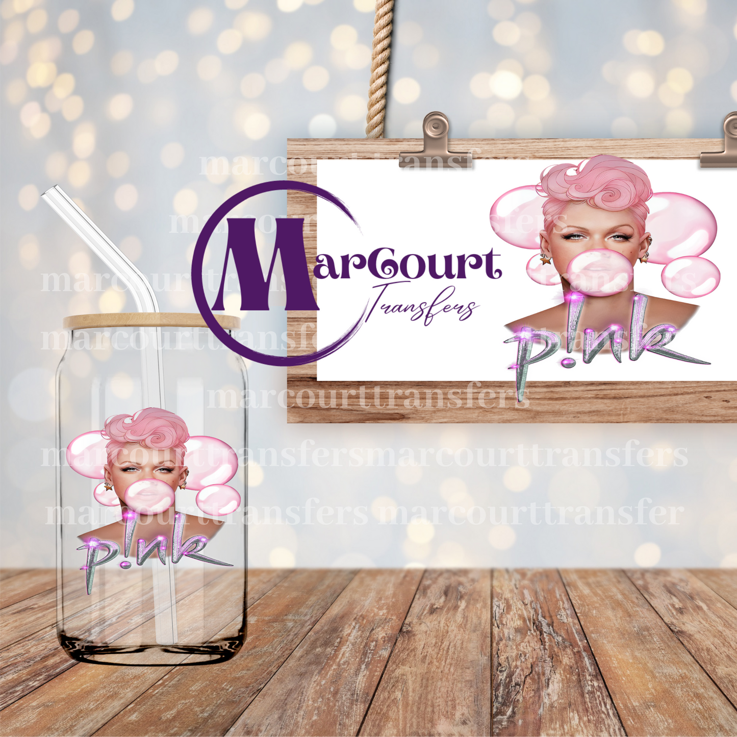 PINK-DECAL-UV DTF CUP WRAP