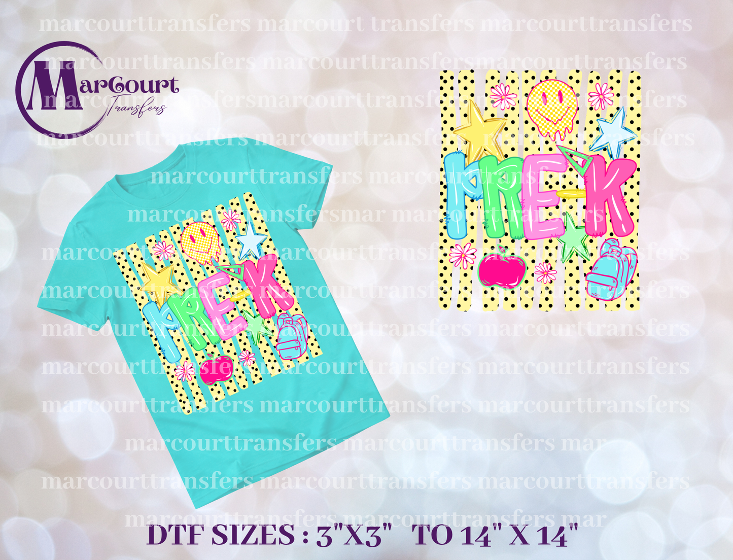 DTF-PRE K PREPPY