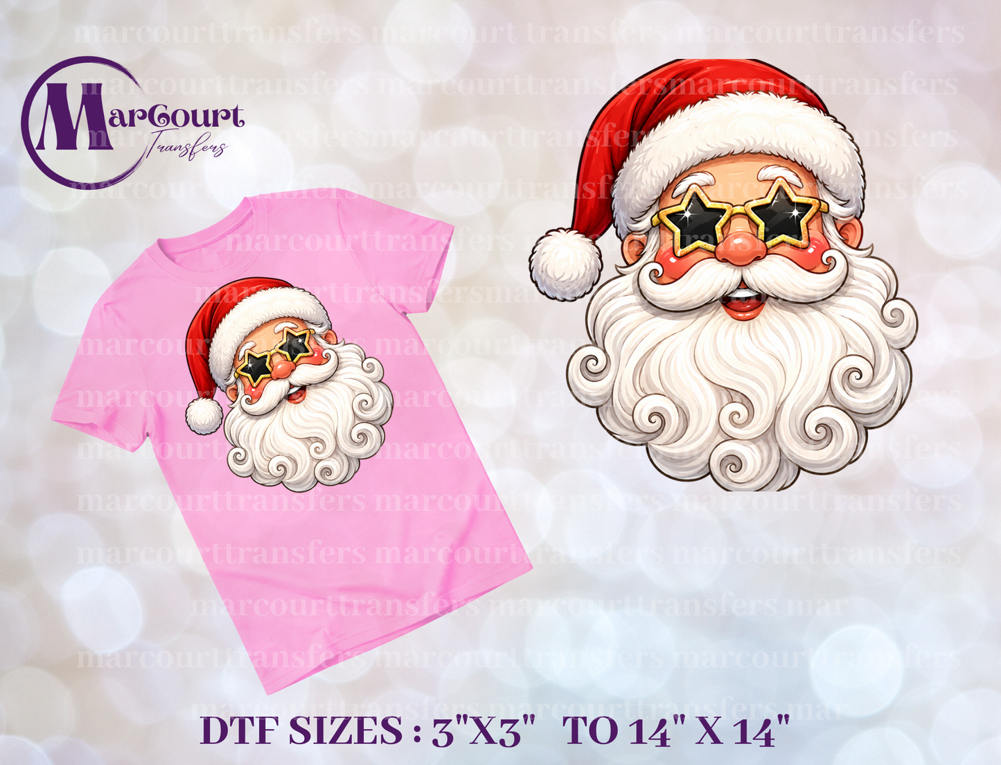 DTF-SANTA STAR