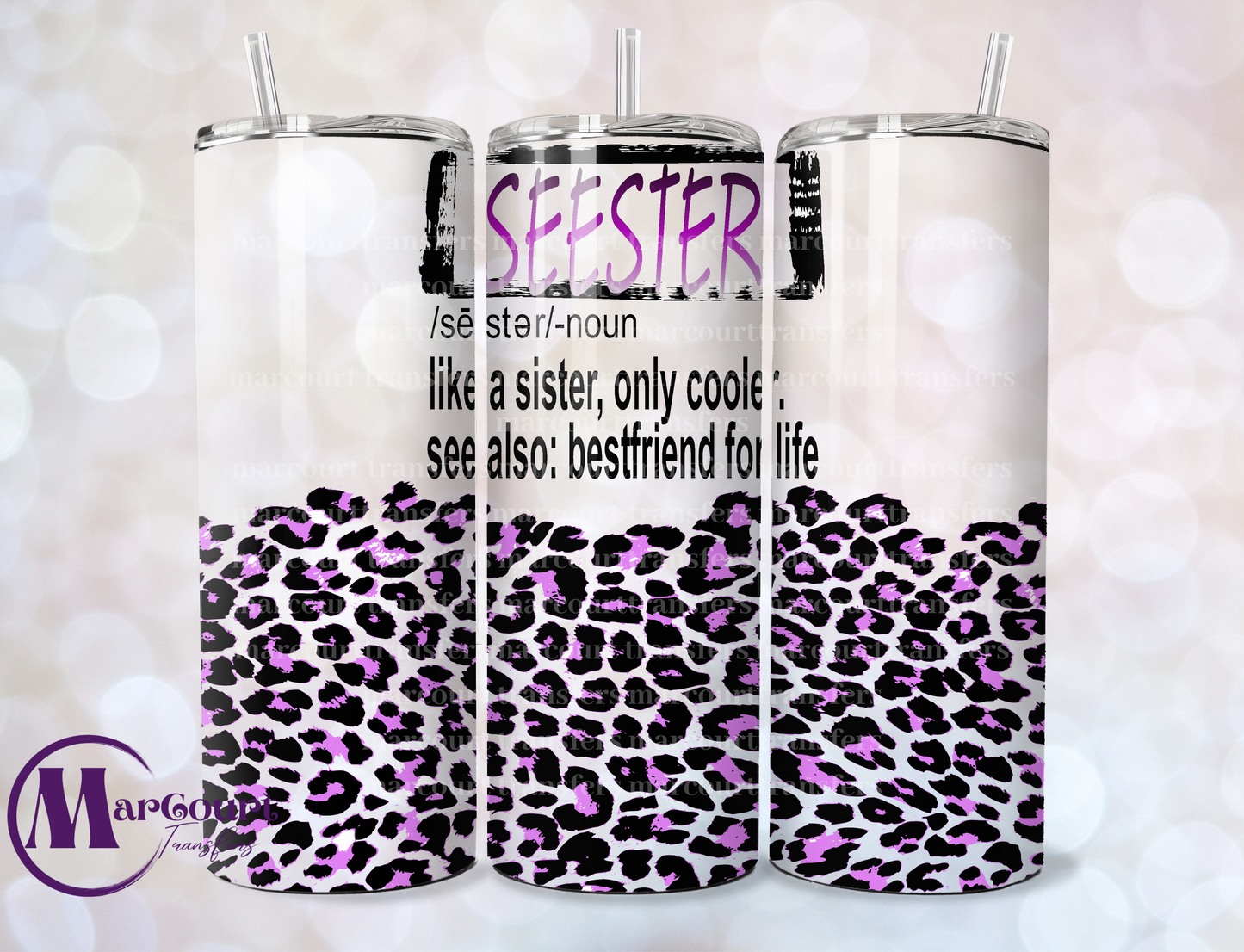 SEESTER LEOPARD PURPLE-20 OZ-UV DTF CUP WRAP