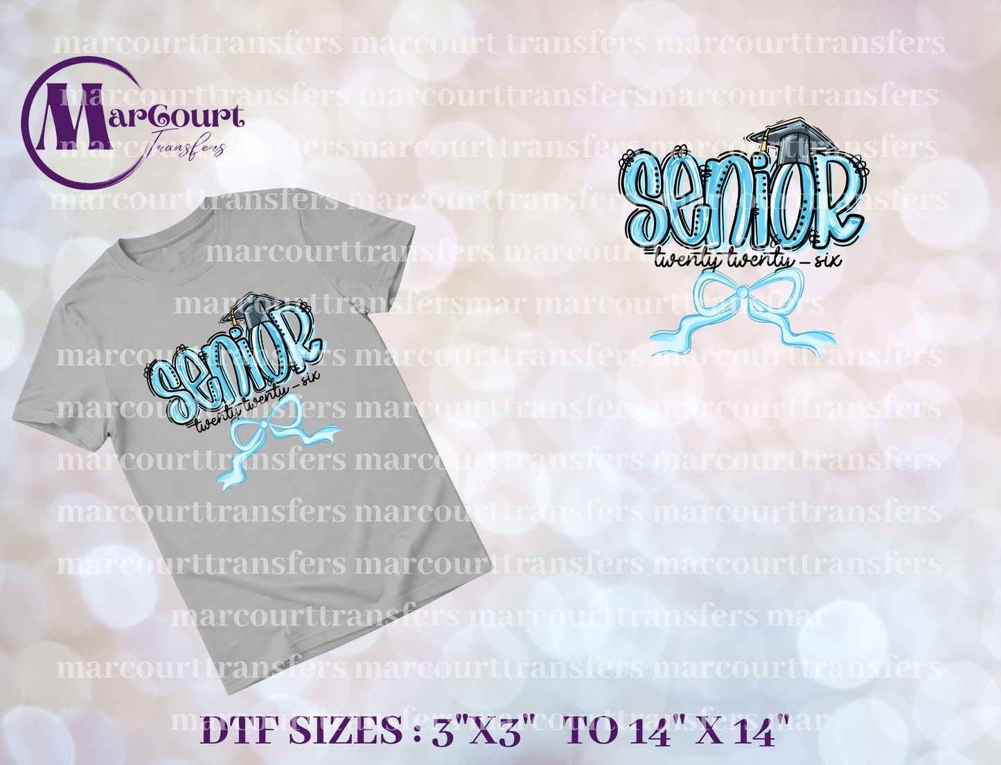 DTF-SENIOR 2026 LIGHT BLUE