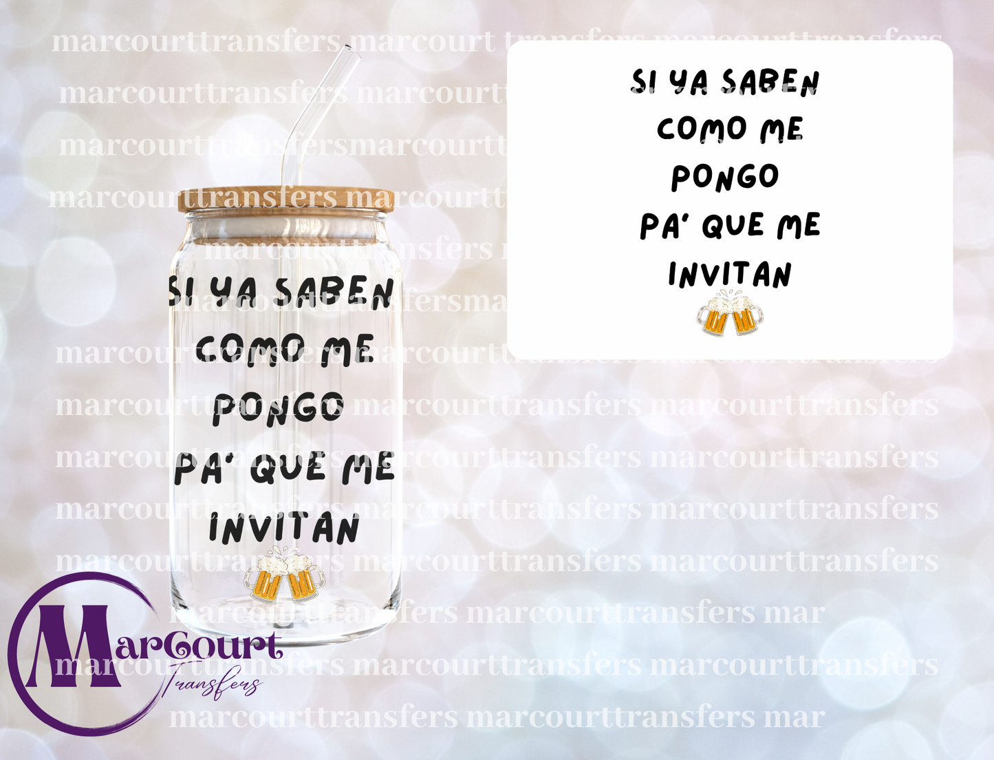 SI YA SABEN-UV DTF CUP WRAP