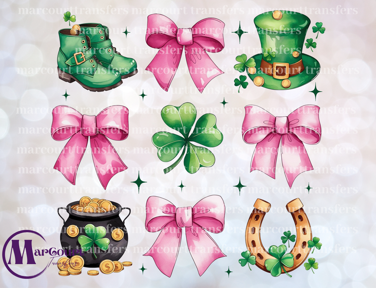 ST. PATRICKS DAY COQUETTE ELEMENTS