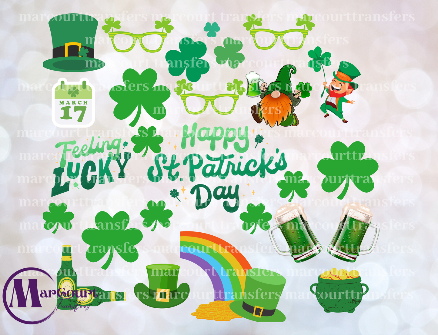 ST. PATRICKS DAY ELEMENTS