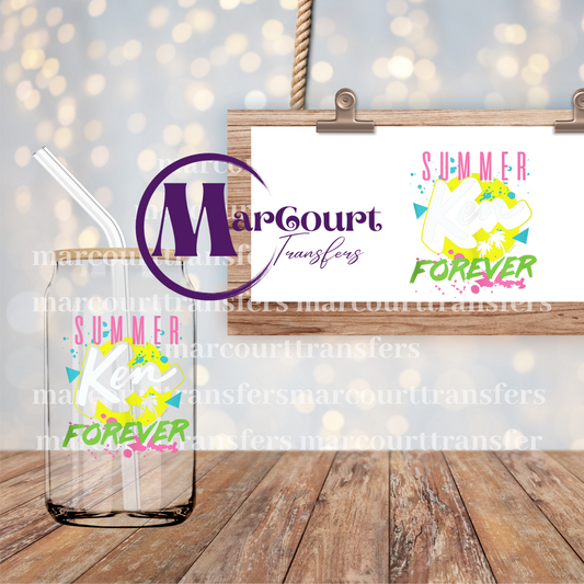 SUMMER KEN FOREVER-DECAL-UV DTF CUP WRAP