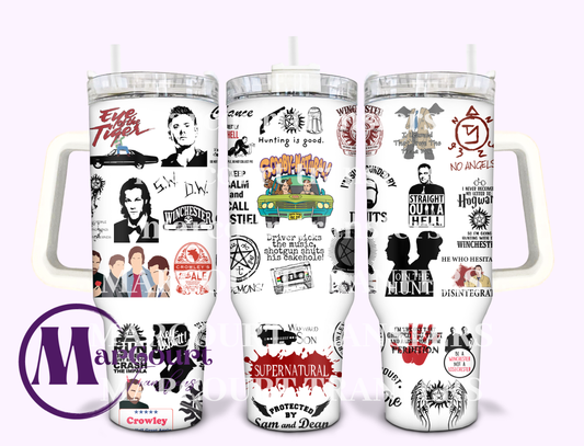 SUPER NATURAL-40 0Z-SUBLIMATION TUMBLER TRANSFER