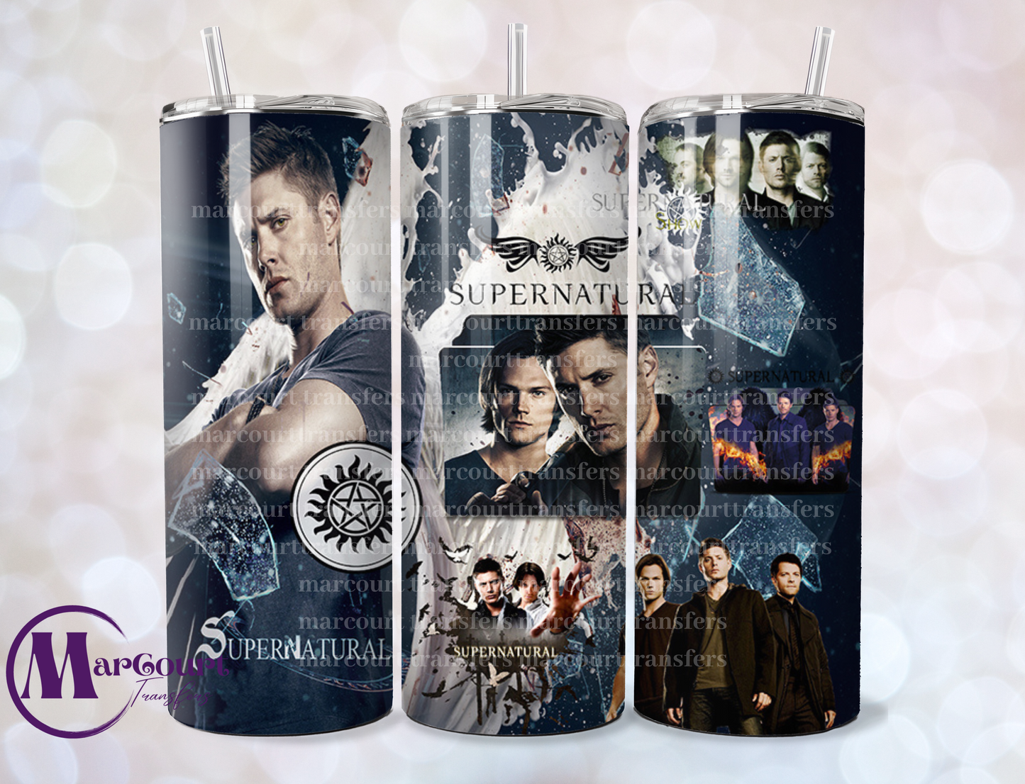 SUPERNATURAL-SKINNY TUMBLER TRANSFER