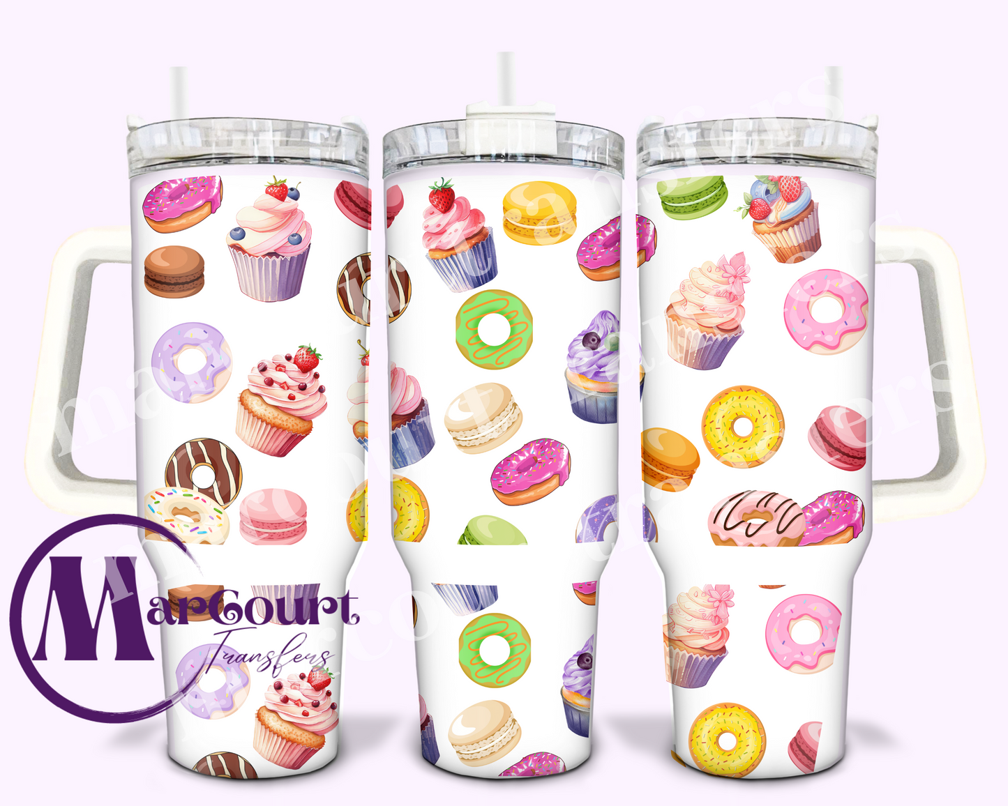 SWEET TREATS-40 0Z-UV DTF CUP WRAP