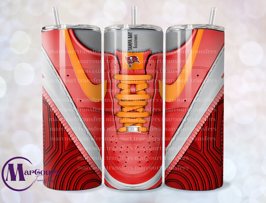 TAMPA BAY BUCCANEERS AIR FORCE 1-20-SKINNY UV DTF TRANSFER