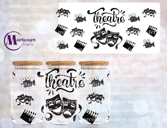 THEATRE-16 0Z-UV DTF CUP WRAP