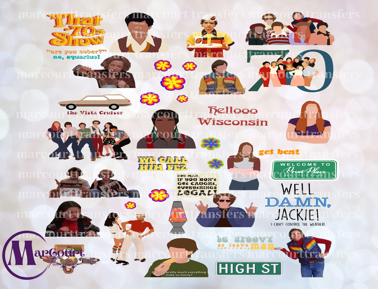 THAT 70'S SHOW ELEMENTS