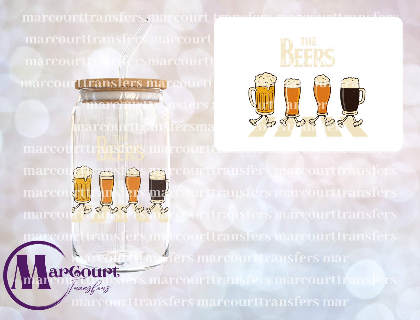 THE BEERS-UV DTF CUP WRAP