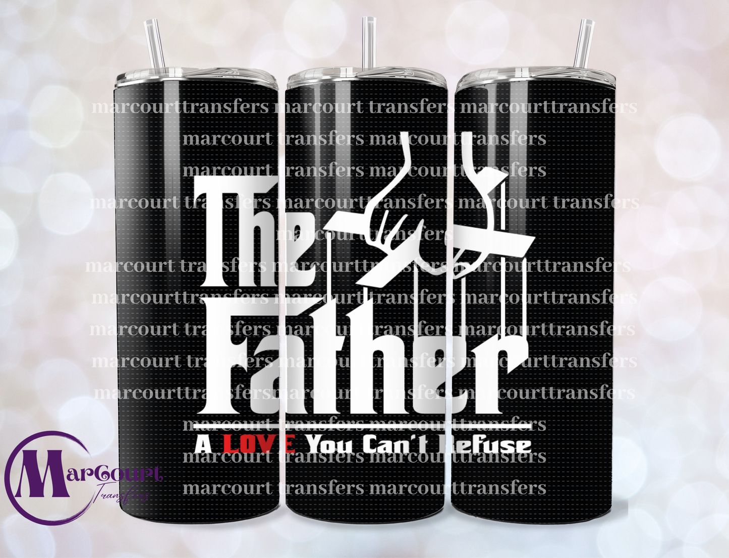 THE FATHER-20 OZ-UV DTF CUP WRAP