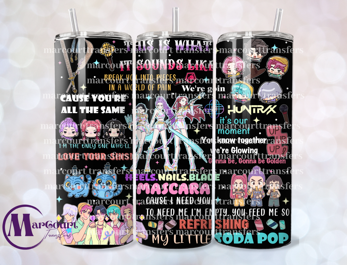 THIS IS WHAT IT SOUNDS LIKE K POP-20-SKINNY TUMBLER TRANSFER