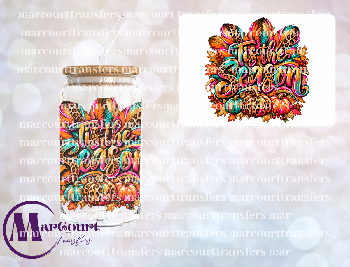 TIS THE SEASON THANKSGIVING-UV DTF CUP WRAP