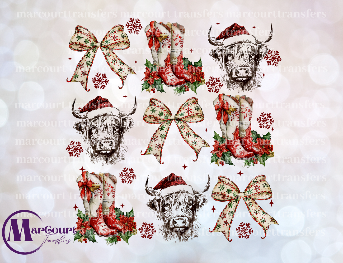 WESTERN CHRISTMAS ELEMENTS