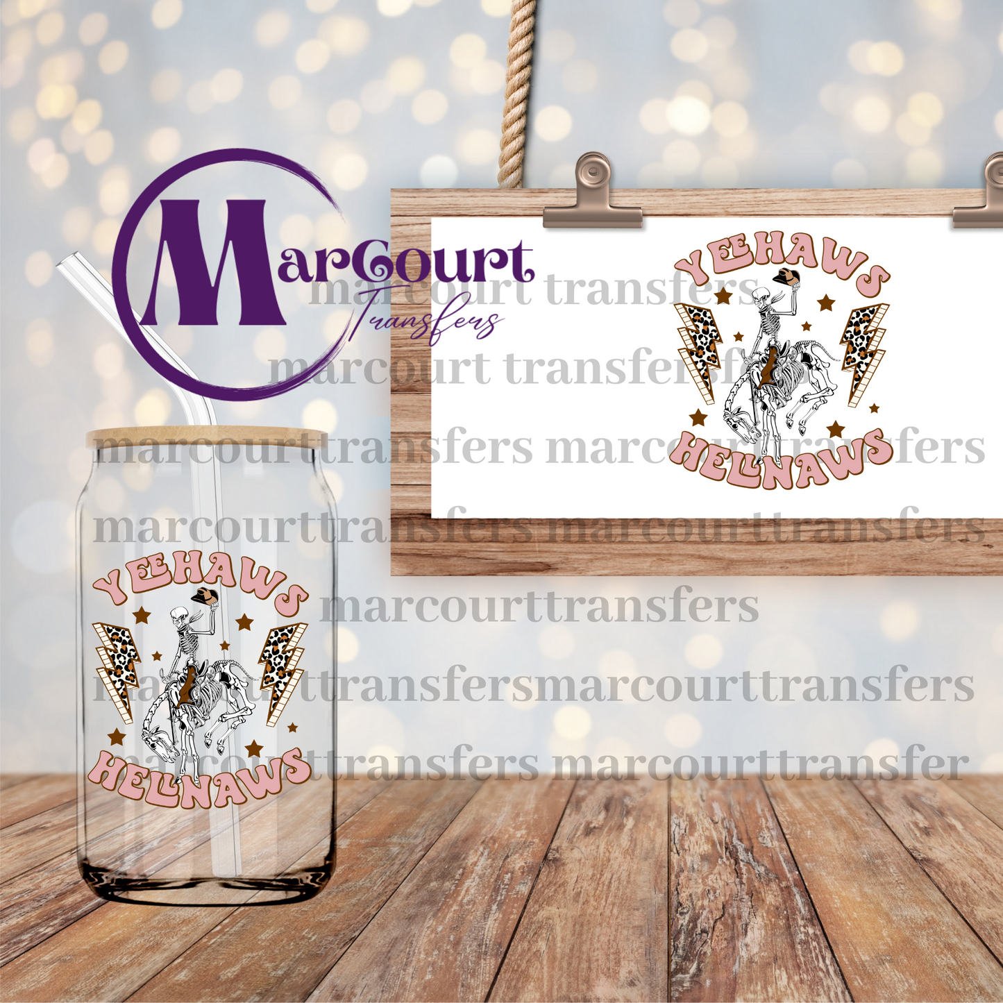 YEEHAWS HELLNAWS-DECAL-UV DTF CUP WRAP