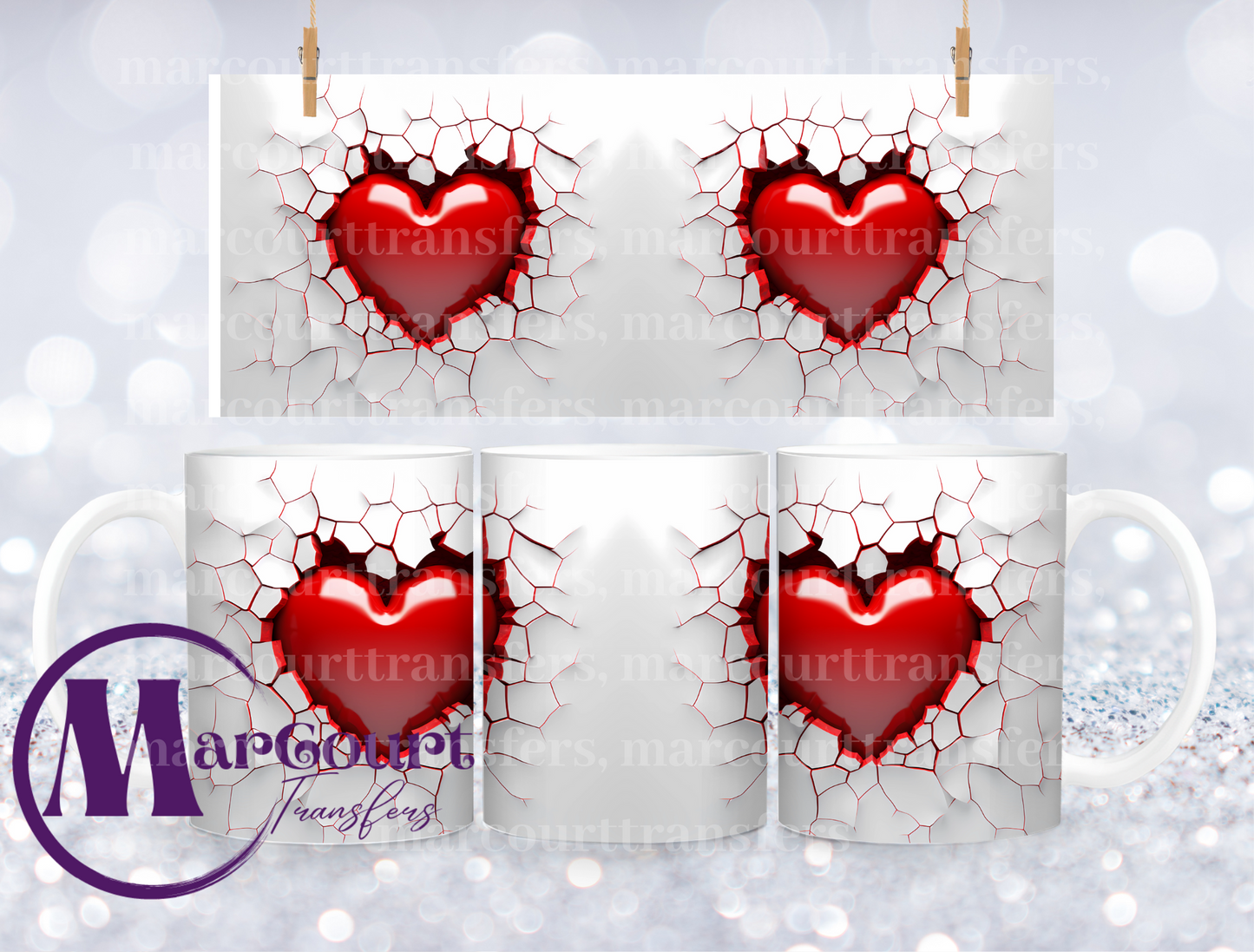 HEART BREAKOUT-MUG TRANSFER