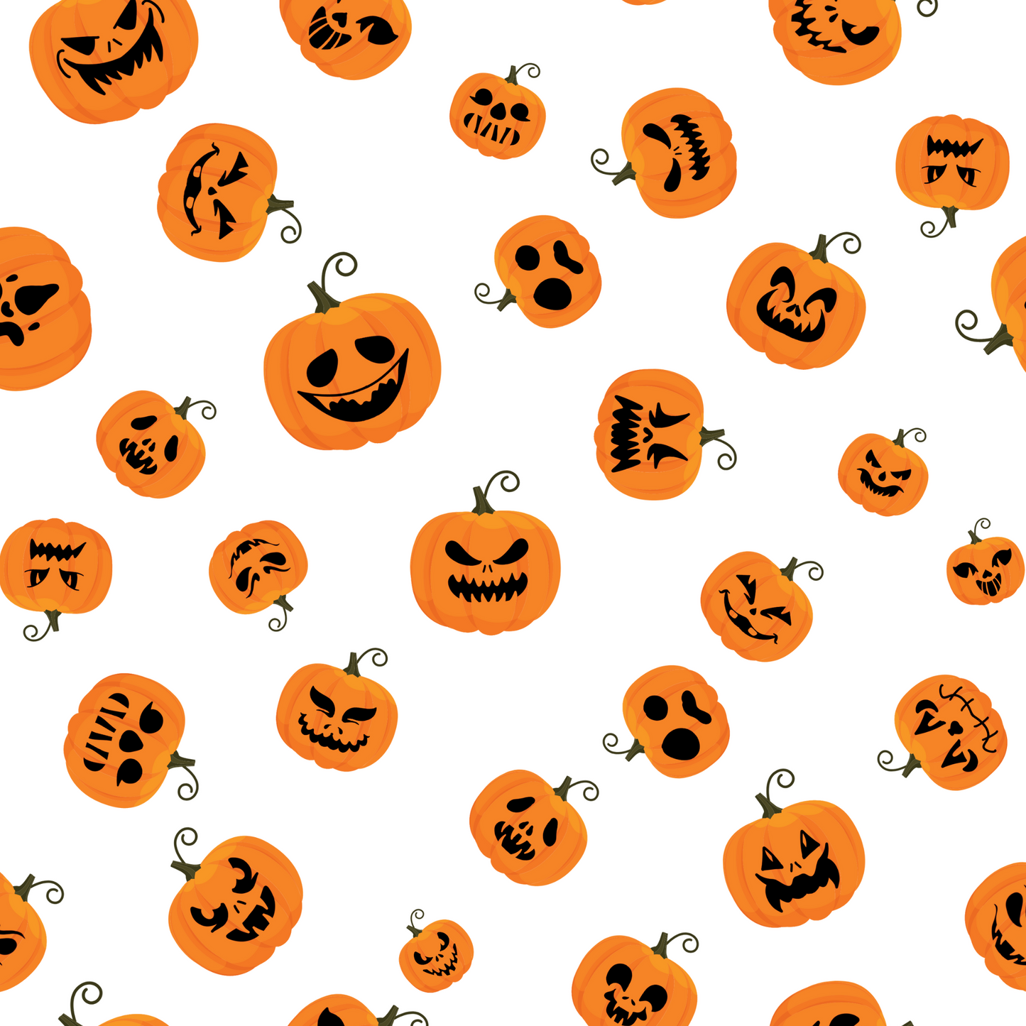 PUMPKINHEADS-VINYL PATTERN 12 X 12