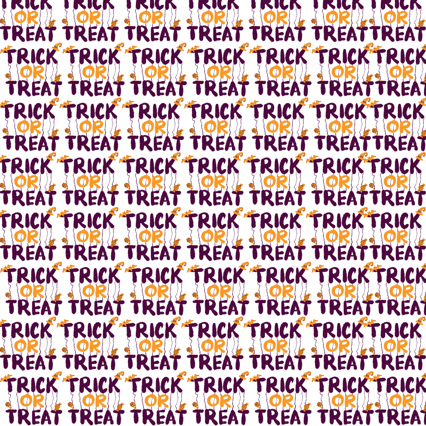 TRICK OR TREAT-VINYL PATTERN 12 X 12