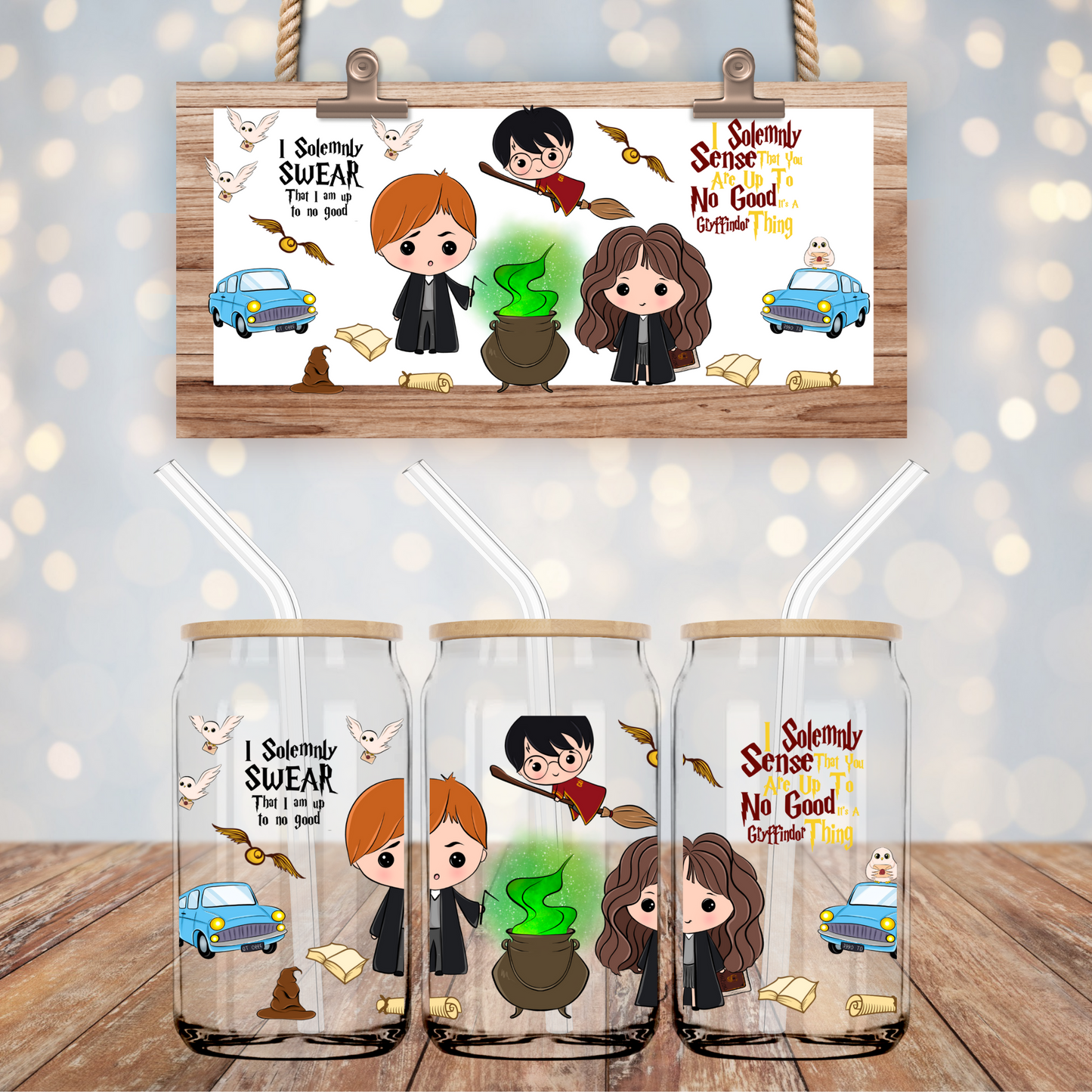 HARRY POTTER KIDS-16 0Z-UV DTF CUP WRAP *rts