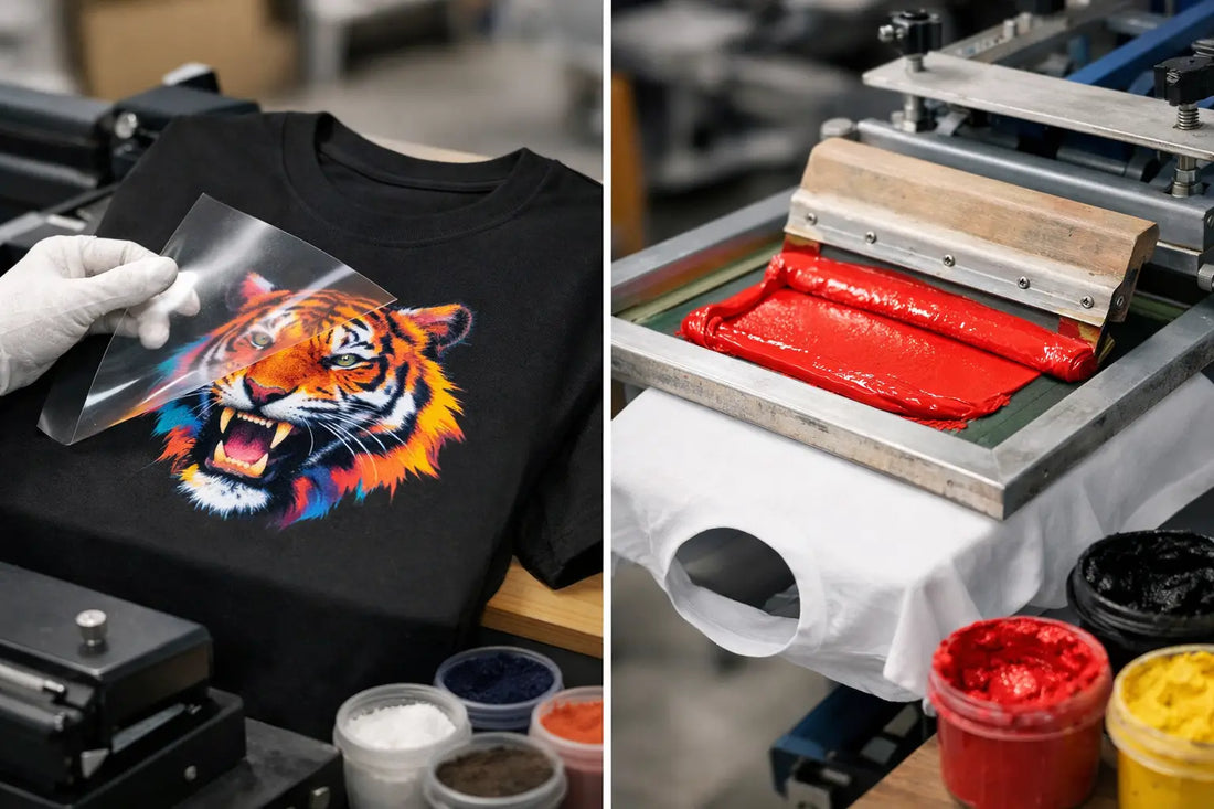DTF Versus Plastisol for Custom T-Shirts