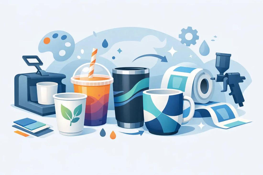 Cup Decoration Methods That Help Products Sell