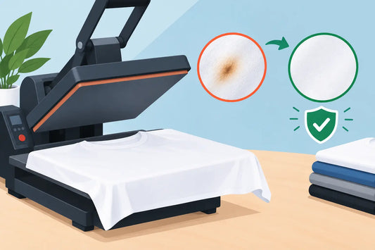 How to Prevent Heat Press Scorch Marks Fast