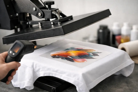 Heat Press Temperature for DTF Transfers
