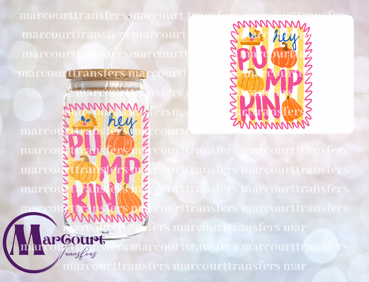 HEY PUMPKIN-UV DTF CUP WRAP