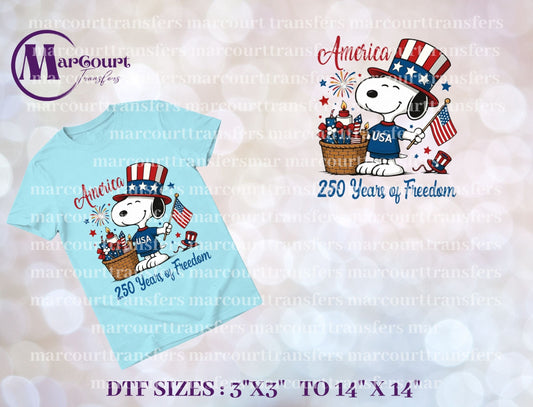 DTF-SNOOPY AND FRIENDS 250TH