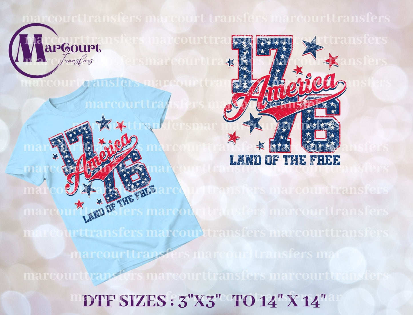 DTF-1776 AMERICAN LAND OF THE FREE