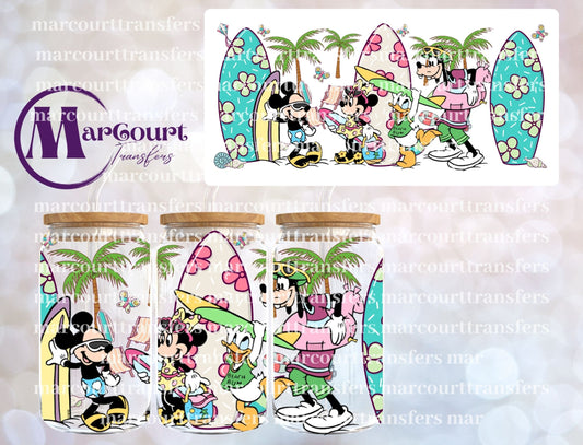 MAGICAL SUMMER-16 0Z-UV DTF CUP WRAP