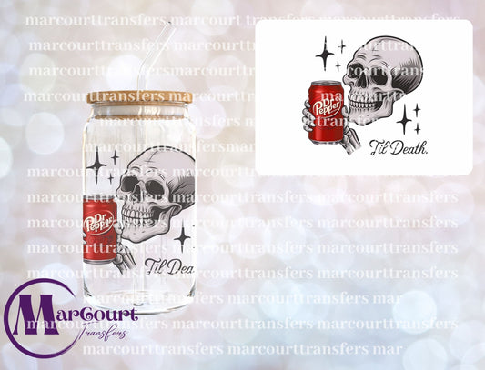 TIL DEATH DP-UV DTF CUP WRAP