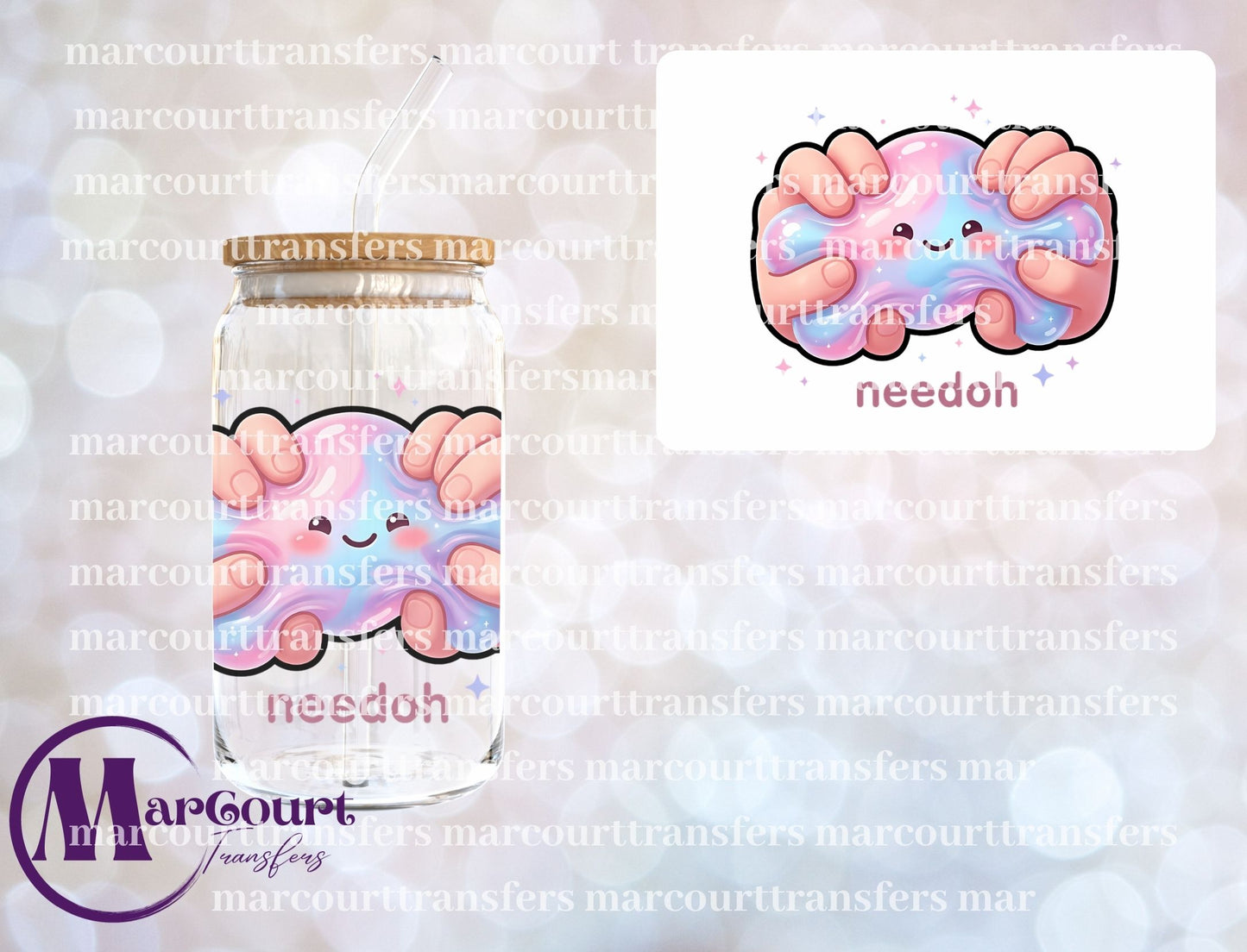 NEEDOH SQUISHY-UV DTF CUP WRAP