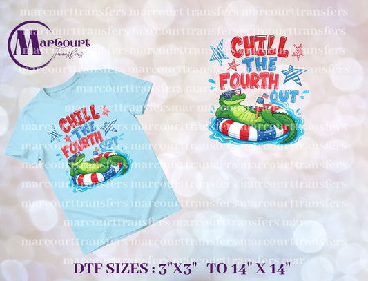 DTF-CHILL THE 4TH OUT GATOR