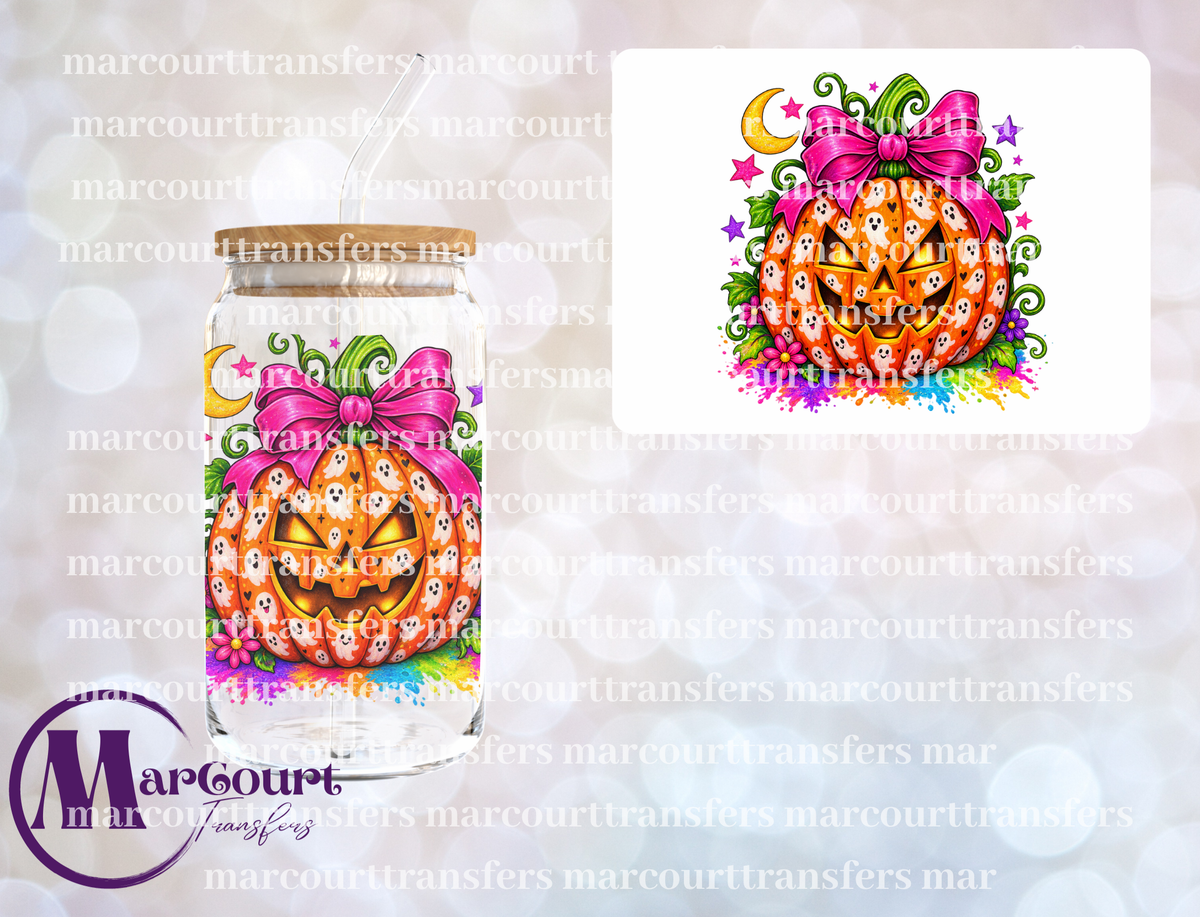 PUMPKIN GHOSTS-UV DTF CUP WRAP