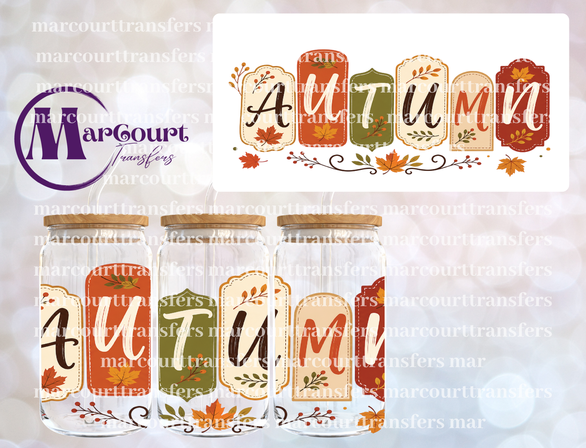 AUTUMN-16 0Z-UV DTF CUP WRAP