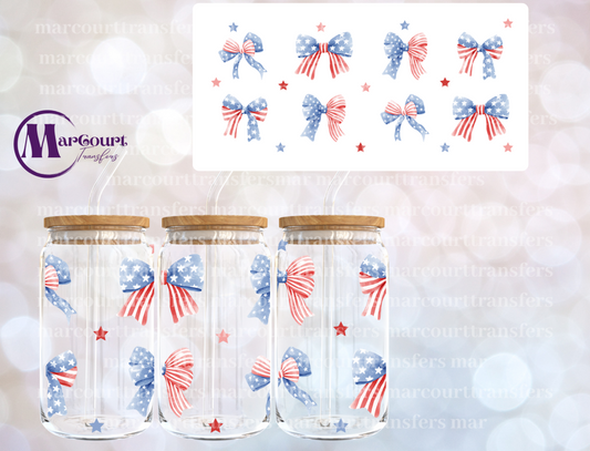 4th of JULY COQUETTE-16 0Z-UV DTF CUP WRAP