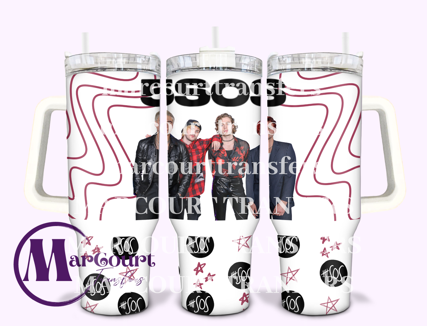 5SOS-40 0Z-UV DTF CUP WRAP