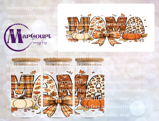 MAMA FALL-16 0Z-UV DTF CUP WRAP