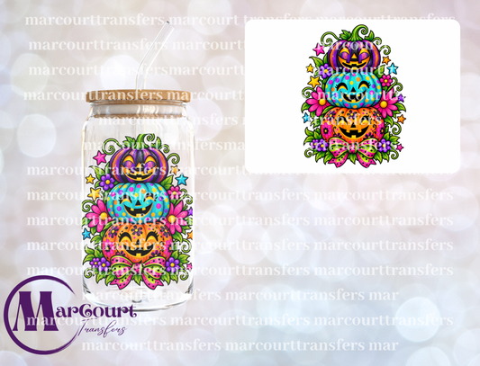 3 JACK O LANTERNS STACKED-UV DTF CUP WRAP