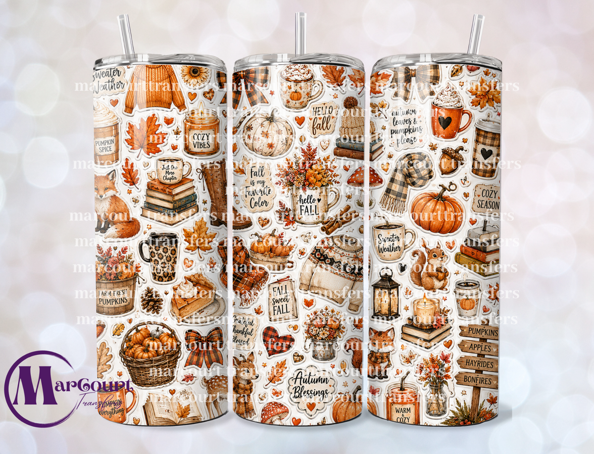 FALL NECESSITIES-20 OZ-UV DTF CUP WRAP