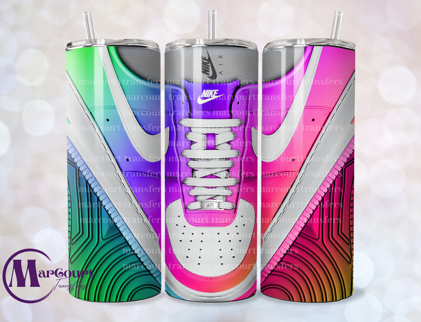 AIR FORCE 1- GRADIENT 12-SKINNY TUMBLER TRANSFER