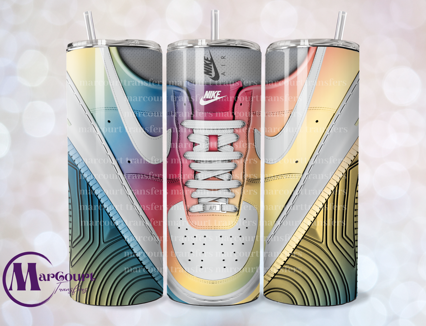 AIR FORCE 1- GRADIENT 4-SKINNY TUMBLER TRANSFER