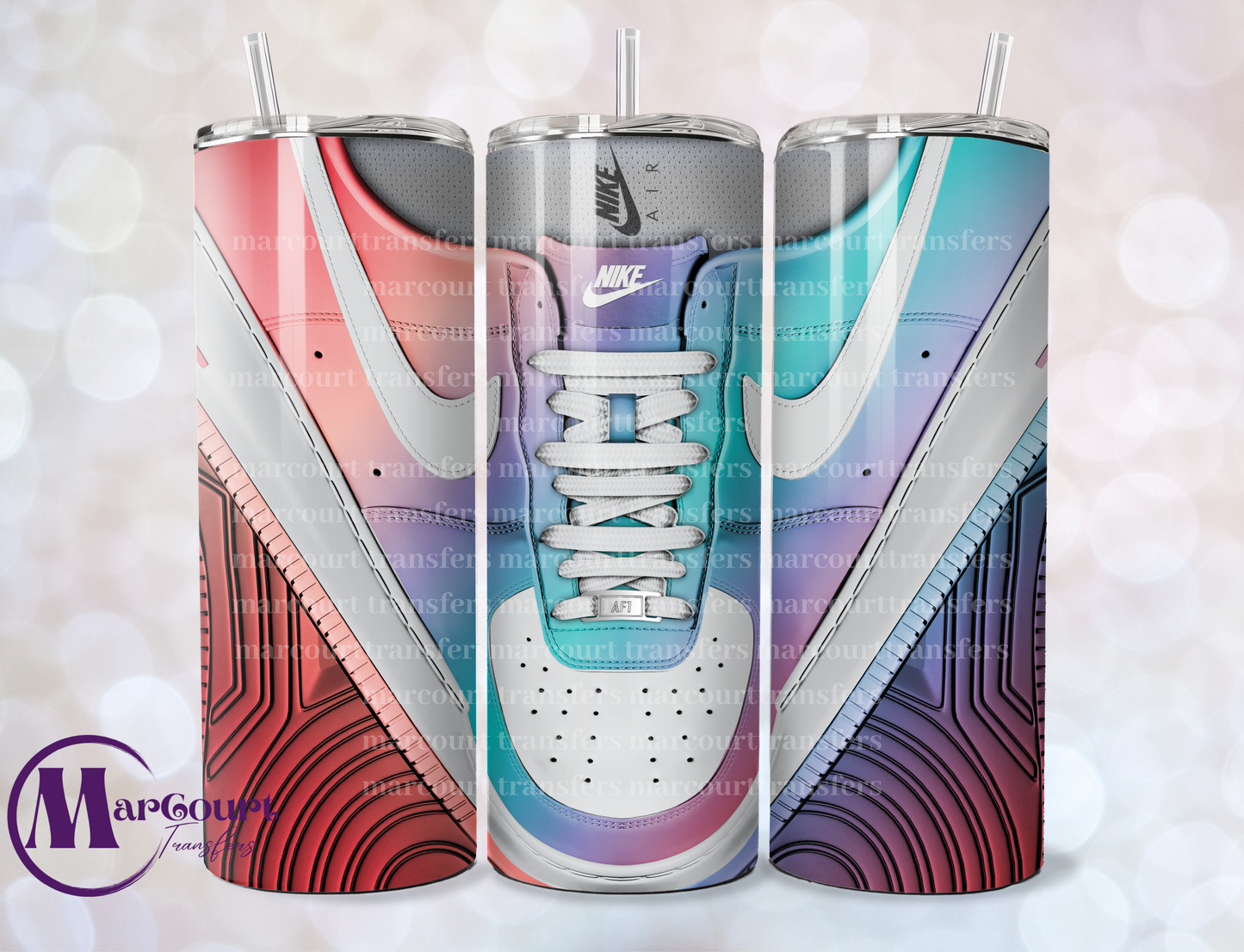 AIR FORCE 1- GRADIENT 6-SKINNY TUMBLER TRANSFER